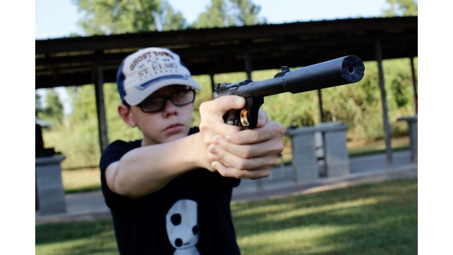Teach kids - or anyone - to shoot with a silencer