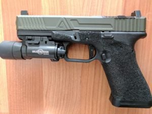 Glock with M.A.R.S. mounted