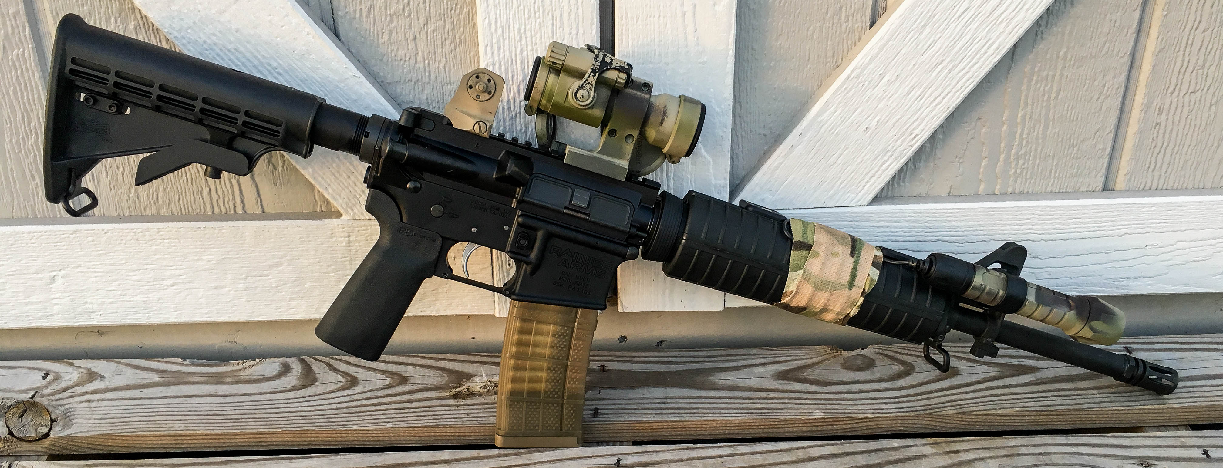 Rainier Arms Camo AR-15