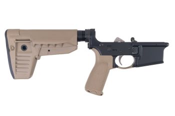 Bravo Company MFG (BCM) AR-15 Complete Lower Receiver w/ MK2RMS-M1T0 Mod-1 SOPMOD - FDE
