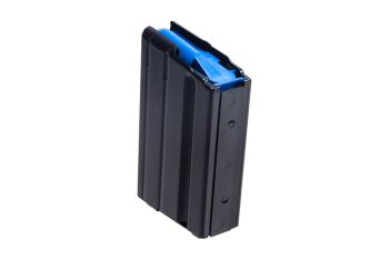 C Products Defense / DuraMag 6.5 Grendel Stainless Steel Magazine w/ Blue Follower - 5Rd