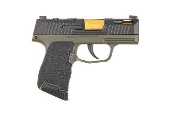 Danger Close Armament Sig Sauer P365 Optics-Ready Signature Pistol - OD Green/TiN