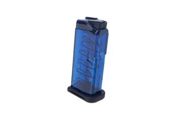Elite Tactical Systems (ETS) 9mm Magazine For Glock 43 - 7rd Blue