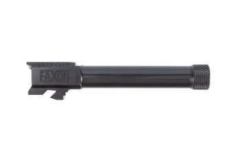 Faxon Firearms Duty Series Barrel For Glock 19 - Threaded Nitride