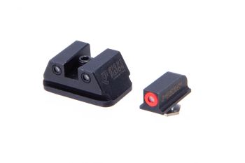 Night Fision Perfect Dot Walther PPQ, PPQ M2, P99 Tritium Night Sight Set - Red/Black 