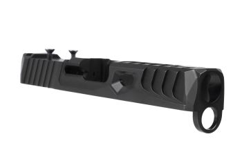 Norsso Reptile TP RMR Slide For Glock 19 - Black DLC