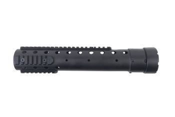 Precision Reflex Inc (PRI) Gen III AR15/M16 Rifle Length Round Carbon Fiber Free Float Handguard - 12.5 