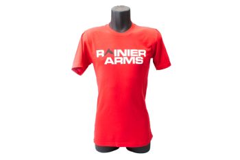 Rainier Arms Classic Logo T-Shirt - Red