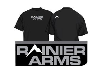 Rainier Arms Form Fitting T-Shirt - Black