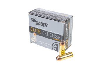 Sig Sauer 10mm 180GR Elite V-Crown JHP Ammunition - 20RD