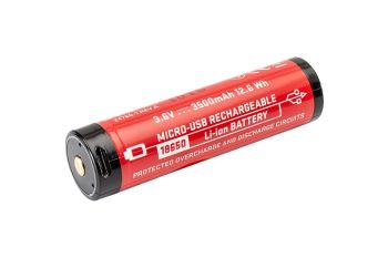 Surefire SF18650B Rechargeable Battery w/ Micro-USB Cable