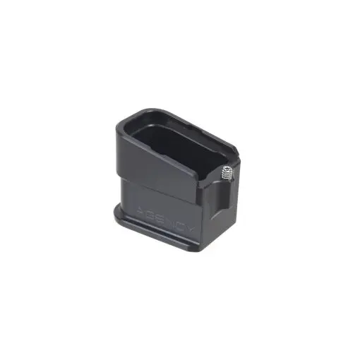Agency Arms +5 9MM Magazine Extension for Glock 19 - Black