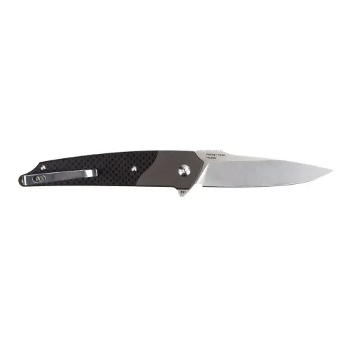 Amare Knives - Pocket Peak Folder Knife - 3.5" Gray