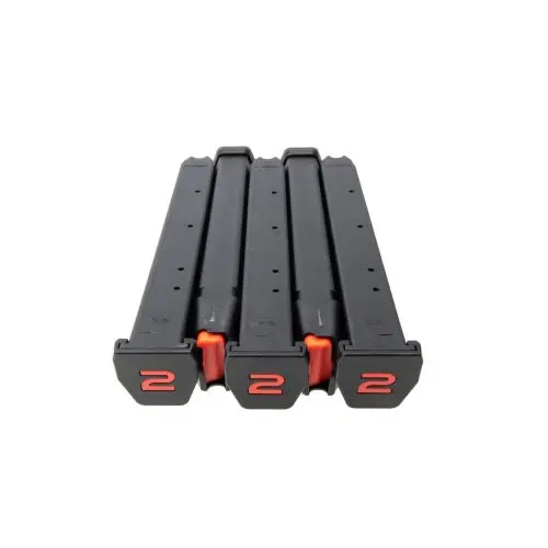 Amend2 A2-Stick 9mm Double Stack Magazine For Glock - 34 Rounds (5 Pack)