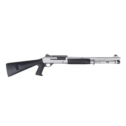 Benelli M4 Tactical Pistol Grip Semi-Auto 12 Gauge Shotgun - 18.5" Titanium Cerakote