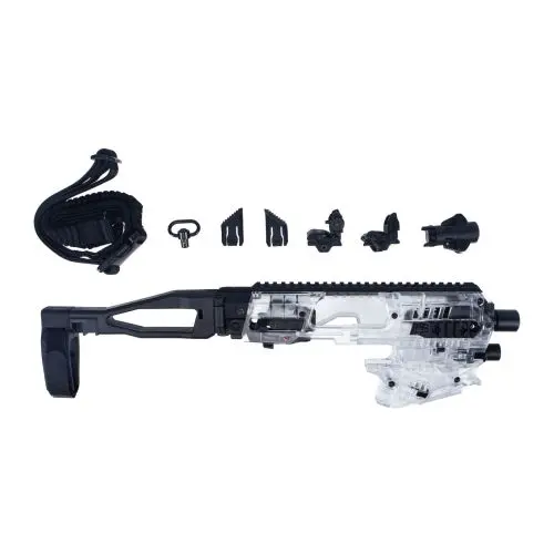 CAA Micro Conversion Advanced Kit (MCK Stabilizer) For Glock 17,19,19X,22,23,31,32,G45 - Clear Gen 2