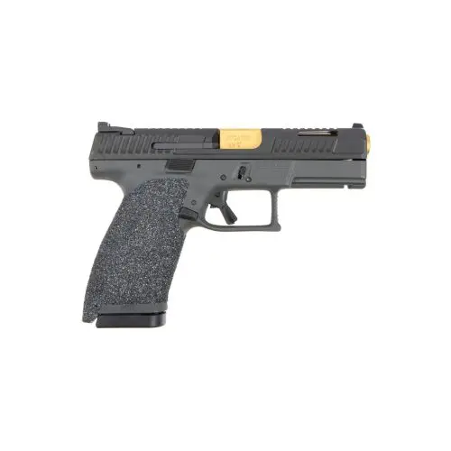 Danger Close Armament CZ P-10C Silicon Carbide Signature 9mm Pistol - Sig Grey/TiN