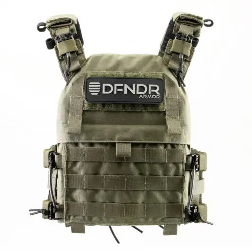 DFNDR Armor QRC Plate Carrier - Ranger Green