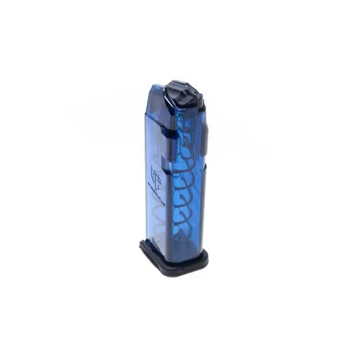 Elite Tactical Systems (ETS) 9mm Magazine For Glock 19/26 - 15rd Blue
