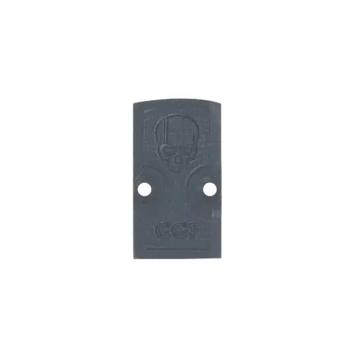 Grey Ghost Precision RMR Cover Plate and Screw Set - Black