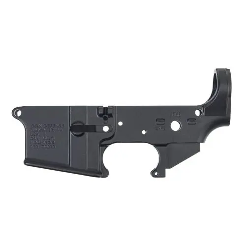 Icon Defense AR-15 Forged Lower Receiver - Black 