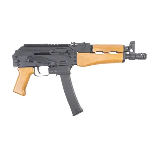 Kalashnikov USA KP-9 9MM AK Pistol - Amber Italian Wood 9.25" 