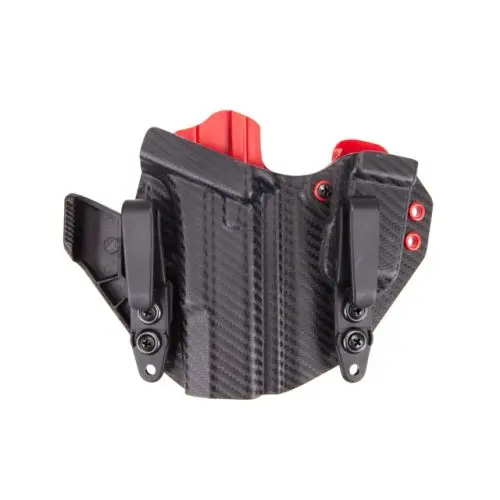 LAS Concealment Ronin 2.0 For Glock 19/23 - Carbon/Rainier Red 1.75"