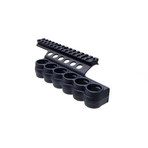 Mesa Tactical SureShell Polymer Carrier and Rail for Benelli SuperNova (6-Shell, 12-GA, 5½ in) 