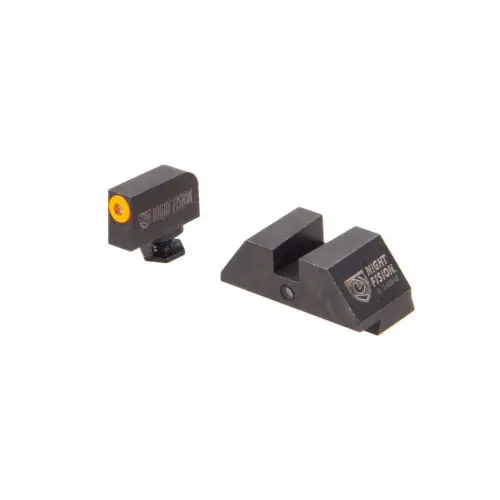 Night Fision Student Of The Gun Accur8 Sights For Glock - "Square" Rear