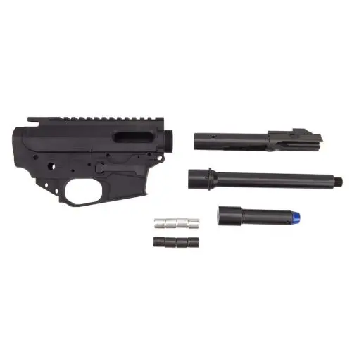 Quarter Circle 10 Rear Charging (Glock Compatible) Small Frame 9MM PCC Builders Kit