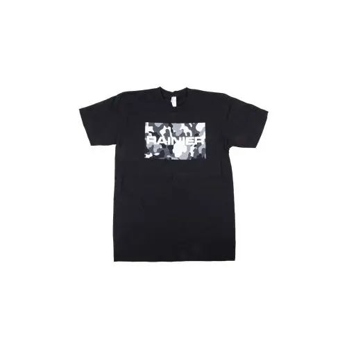 Rainier Arms Black and White Camo T-Shirt