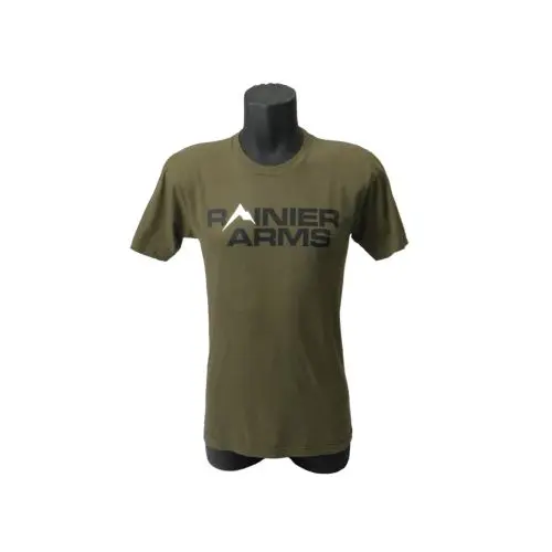 Rainier Arms Classic Logo T-Shirt - Dark Green