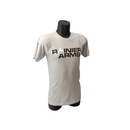 Rainier Arms Classic Logo T-Shirt - Light Gray