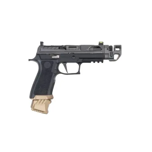 Rainier Arms Custom P320 X-Carry Velocity 9MM Comp Pistol - FDE