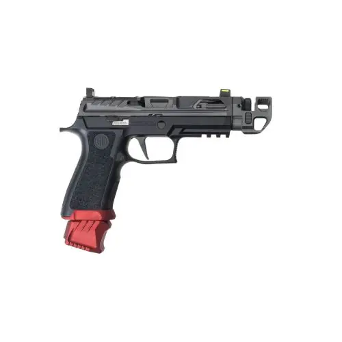 Rainier Arms Custom P320 X-Carry Velocity 9MM Comp Pistol - Red