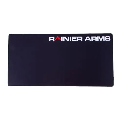 Rainier Arms Gun Cleaning Mat / Large Mouse Pad - Black