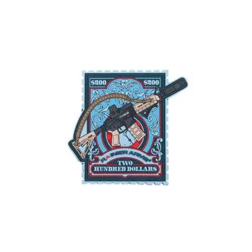 Rainier Arms Limited Edition Tax Stamp Patch