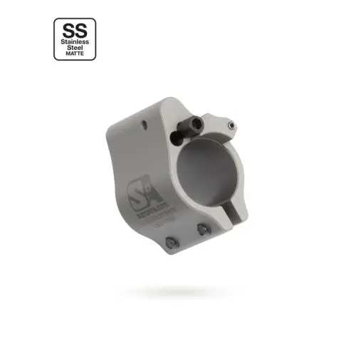 Superlative Arms Adjustable Gas Block Bleed Off (Clamp On) - Stainless