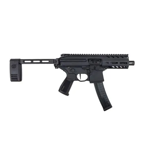 SIG SAUER MPX 9mm Pistol w/ Brace - 4.5" Black