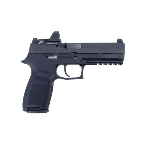 SIG SAUER P320 Full Size 9mm Pistol w/ Romeo1 PRO Reflex Sight