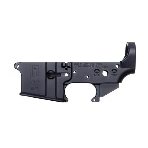 Sons of Liberty Gun Works AR-15 Stripped Lower Receiver - Loyal 9