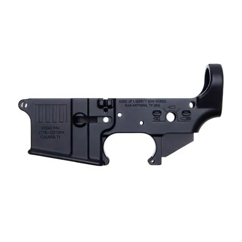 Sons of Liberty Gun Works AR-15 Stripped Lower Receiver - Rebellious Stripes