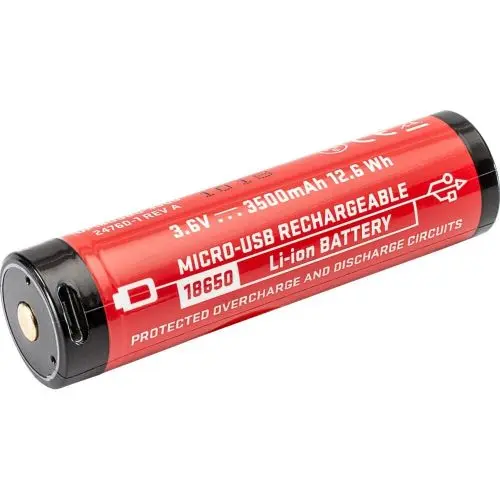 Surefire SF18650B Rechargeable Battery w/ Micro-USB Cable