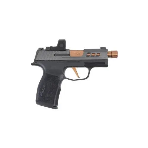 True Precision TP365X Sig Sauer 9MM Pistol - Black/Copper/Gray