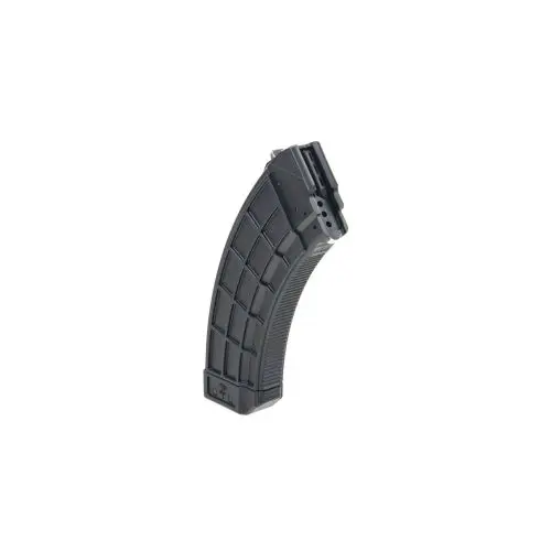 US Palm AK-47 Magazine w/ Stainless Steel Latch Cage - 30rd Black