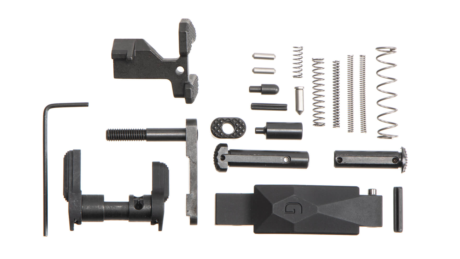 Geissele Ultra Duty Lower Parts Kit No Grip - Black