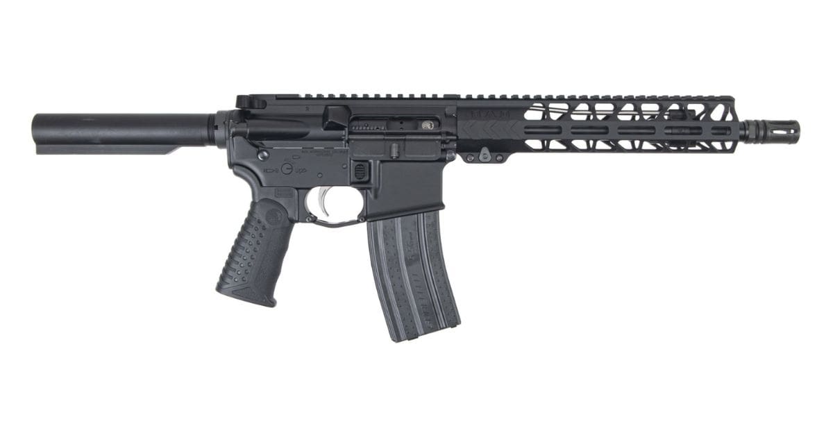 Battle Arms Development Workhorse 5.56 NATO Pistol - 10.5" Anodized Black