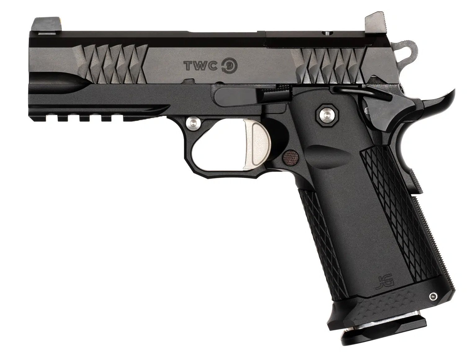 Jacob Grey TWC 9 DS 1911 9mm pistol