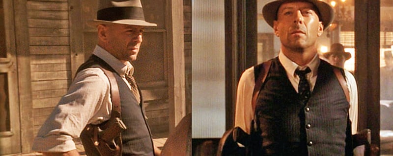 Bruce Willis Last Man Standing - shoulder holsters
