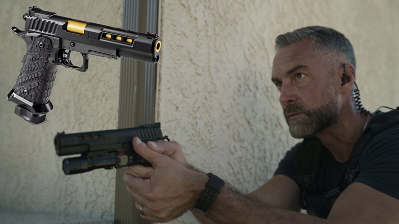 STI Guns DVC 3-Gun in the SWAT television series